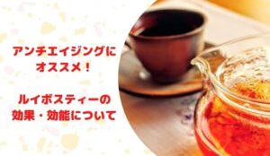 アンチエイジングにオススメのルイボスティーの効果・効能は?妊婦さんも飲めるノンカフェインティー。